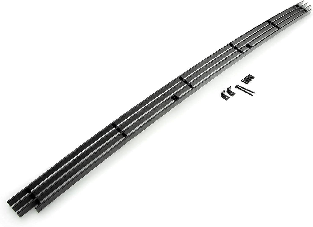 Black Billet Bumper Grille Overlay D346834