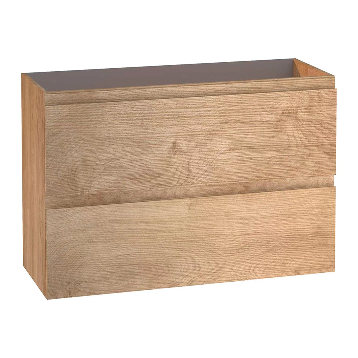 Oak Engineered Wood Single Vanity Cabinet G478