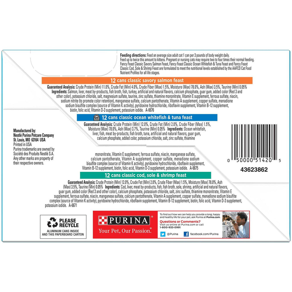 Grain-Free Wet Cat Food Variety Pack H503230