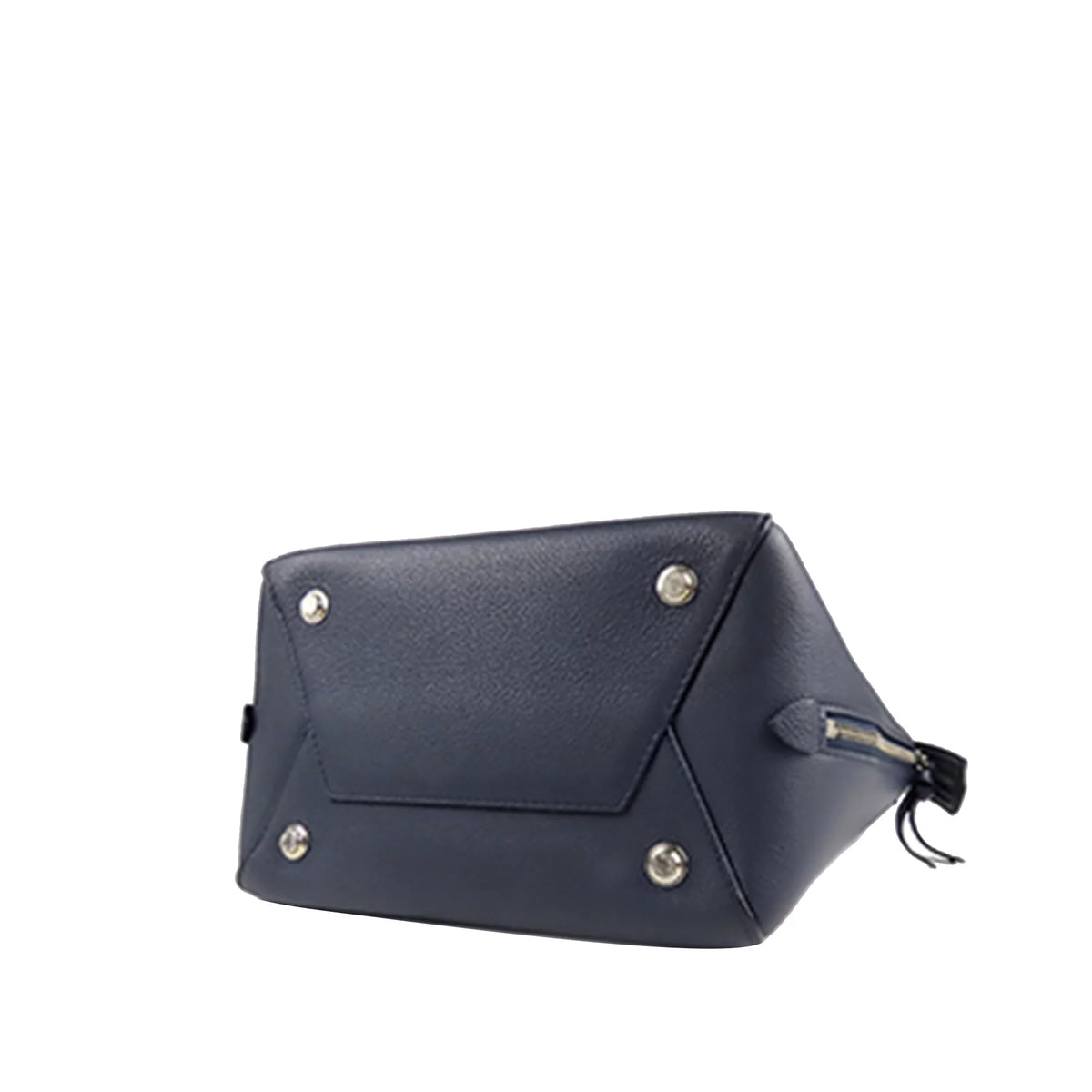 Blue Calf Leather Satchel V734