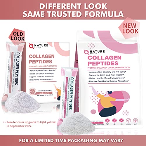 Multi Collagen Peptides Powder Type I II III V X Hydrolyzed Collagen Peptides with Prebiotics Sugar-Free Non-GMO Q7503