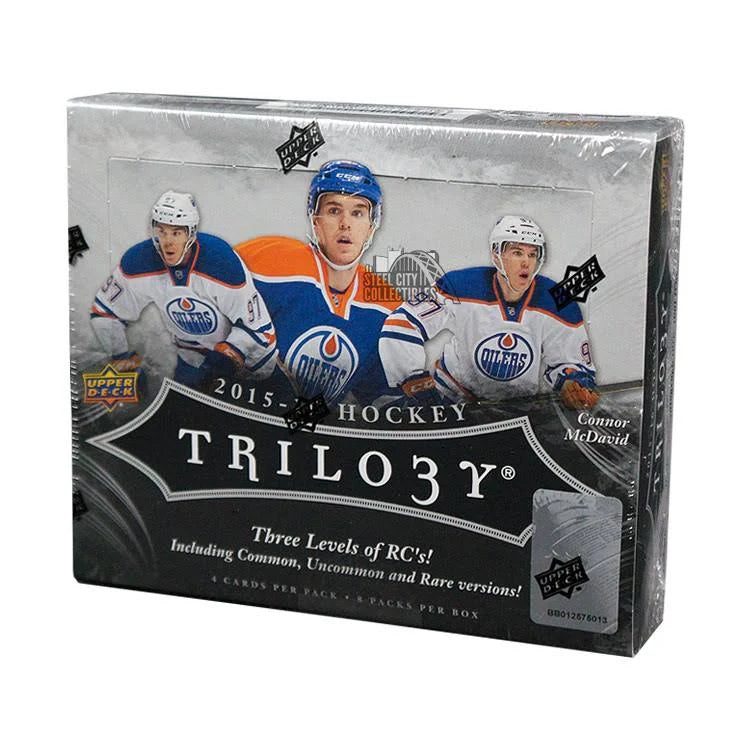 2015-16 Upper Deck Trilogy Hockey Hobby Box W775