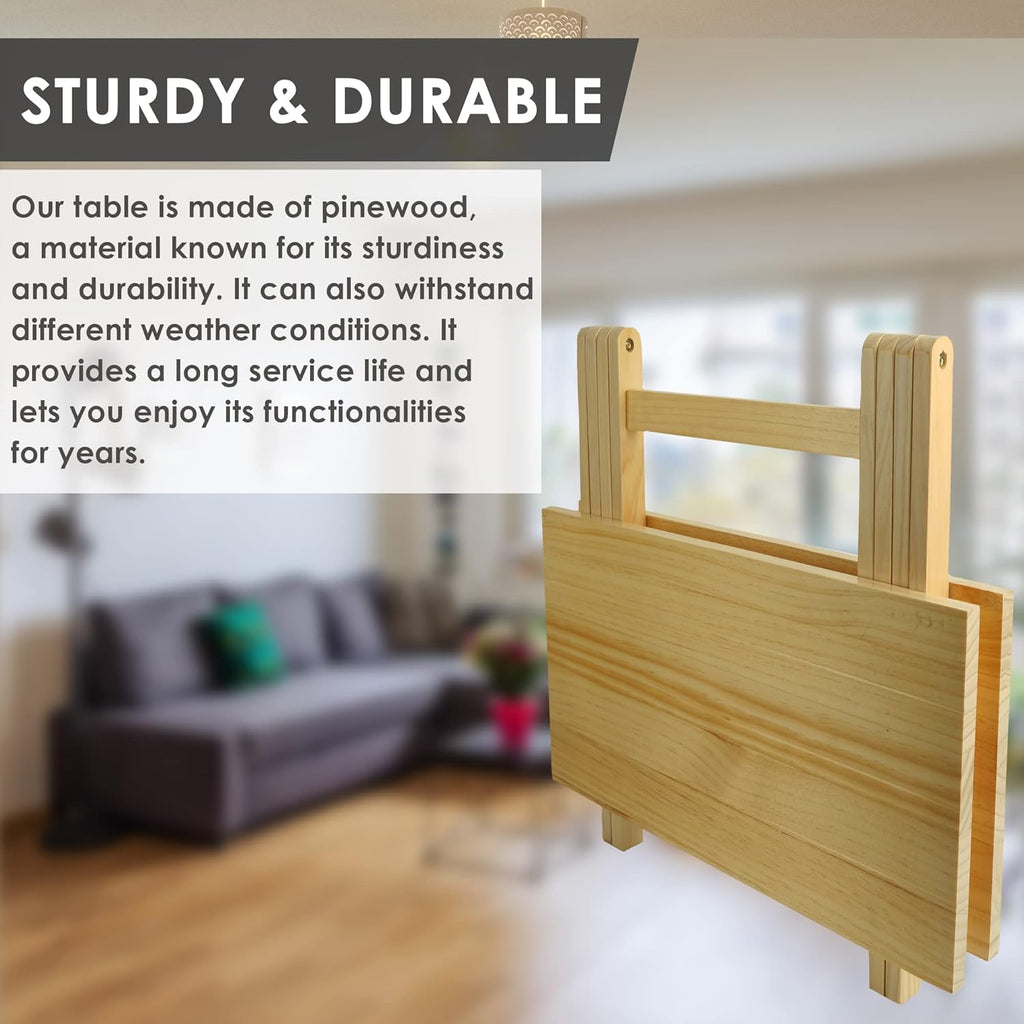 Pinewood Folding Table C282485
