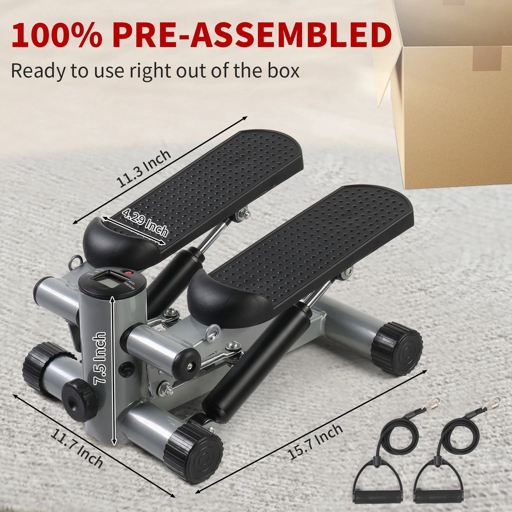Mini Stair Stepper with Resistance Bands A136