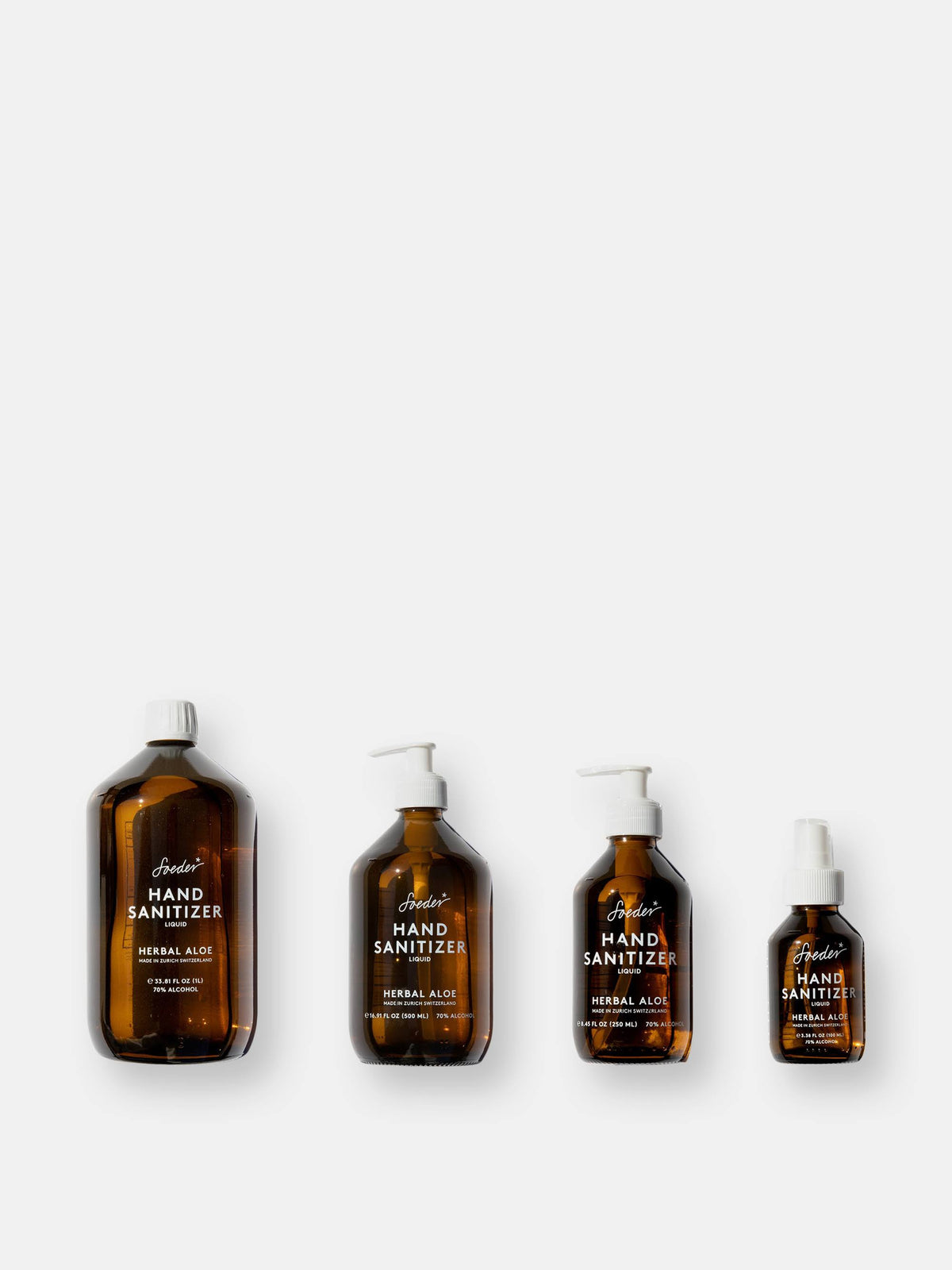 Natural Hand Sanitizer Refill - Herbal Aloe - 2,500 ml X4239