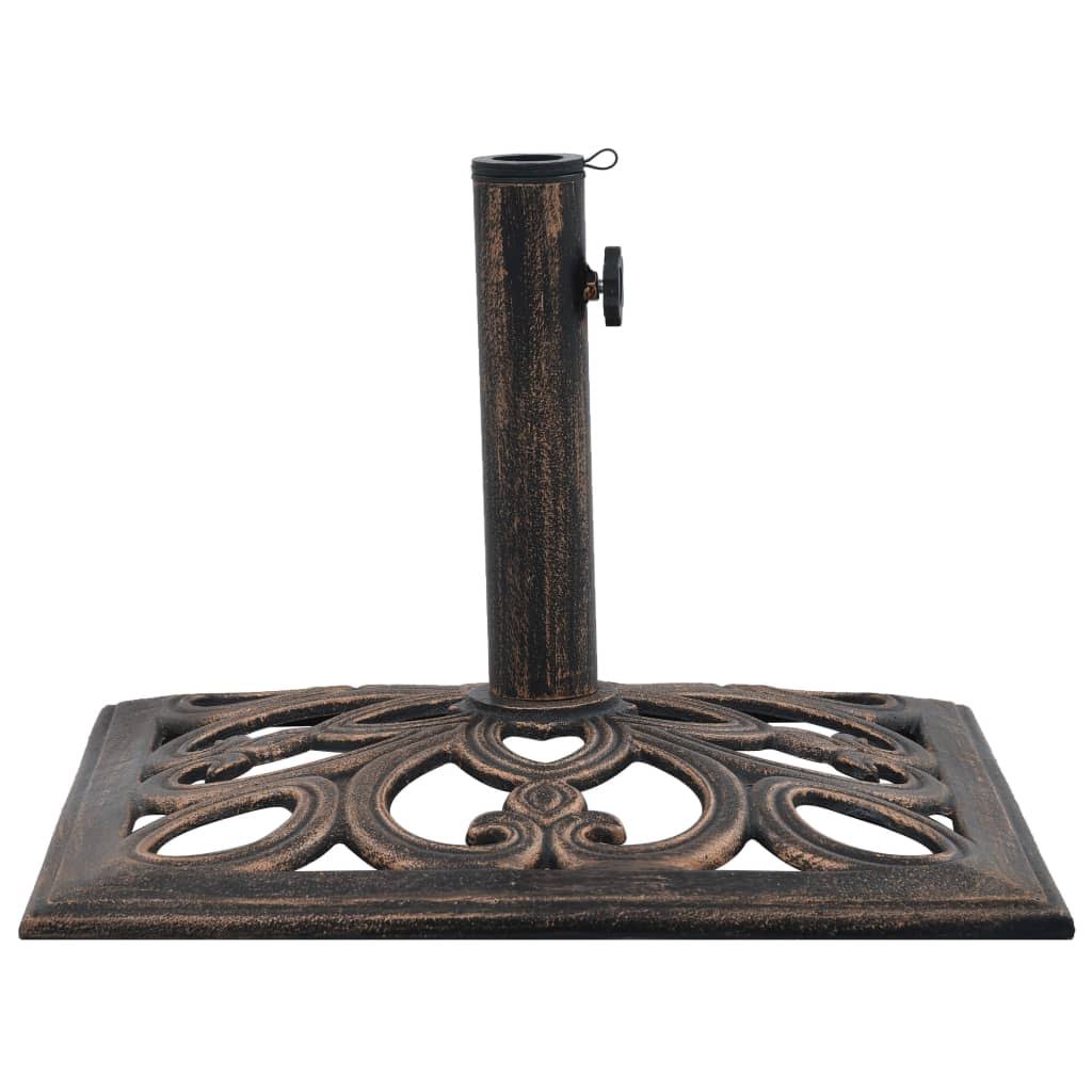 Green 26.5 lbs Cast Iron Umbrella Base R11748
