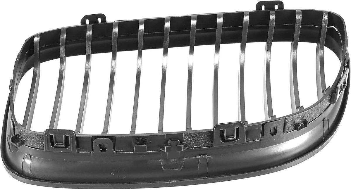 Black ABS Plastic Front Hood Kidney Grille M494
