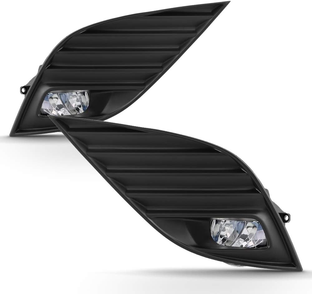 LED Bumper Fog Lights Lamps with Switch Assembly Driver & Passenger Side V2092