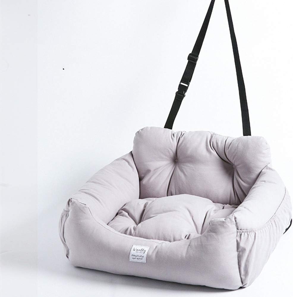 Dog Car Seat with Storage, Midium Grey A23320
