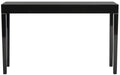 Black Lacquer Console Table H392