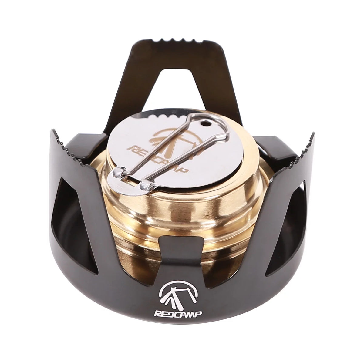 Lightweight Brass Alcohol Stove Burner with Stand Y3535