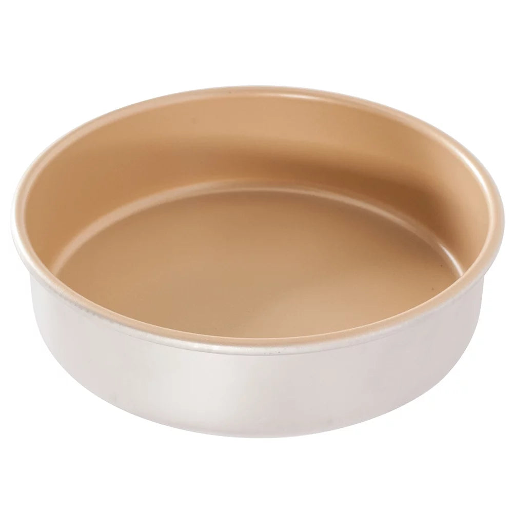 Natural Aluminum NonStick Round Layer Cake Pan B34683