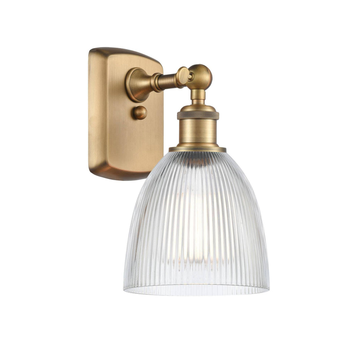 Brushed Brass 1 Light Sconce P99980