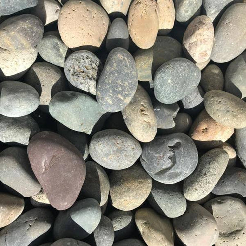 0.50 Cu. ft. 40 lbs. Mixed Mexican Beach Pebble (20-Bag Pallet) B2542