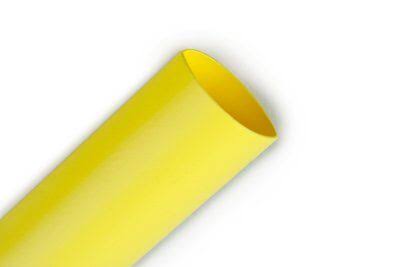 Yellow 48 in Heat Shrink Tubing, 100 Pcs B13237