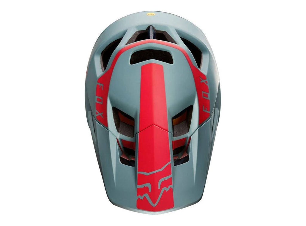 Bright Red Fox Racing Proframe Helmet X6441