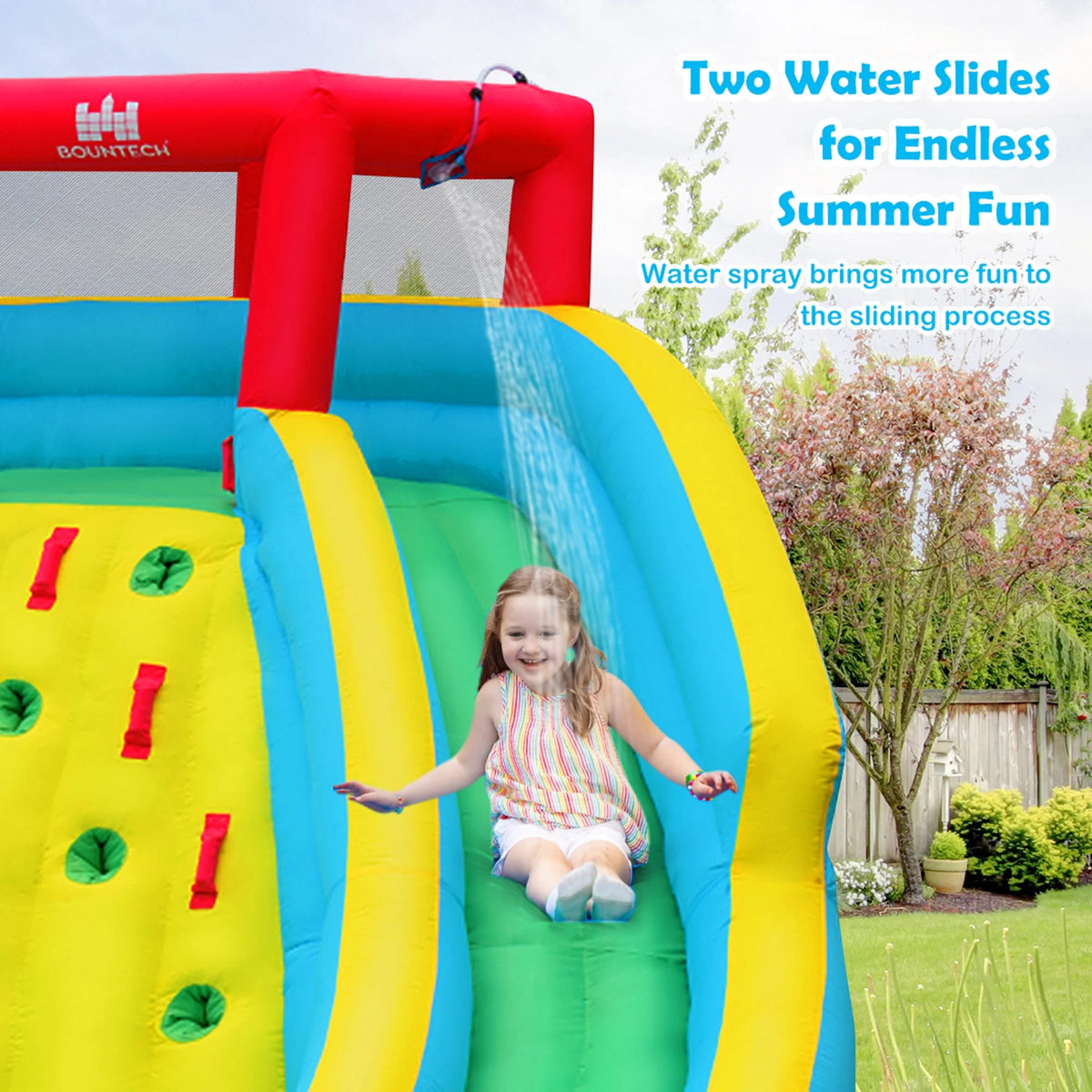 Inflatable Water Slide Park Splash Pool V624