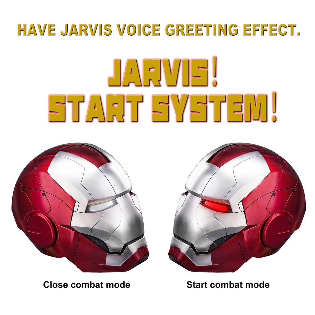 Iron Man Helmet Electronic Mask with Sounds & LED Eyes 1:1 Model D9058