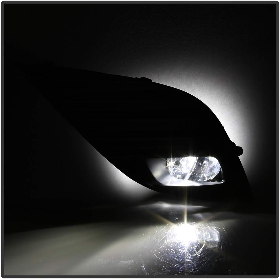 LED Bumper Fog Lights Lamps with Switch Assembly Driver & Passenger Side V2092
