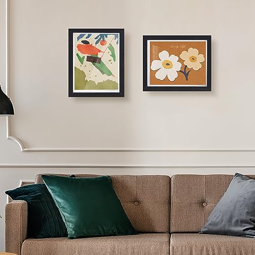 White 8x10 Wood Shadow Box Frame 3 Pack N655