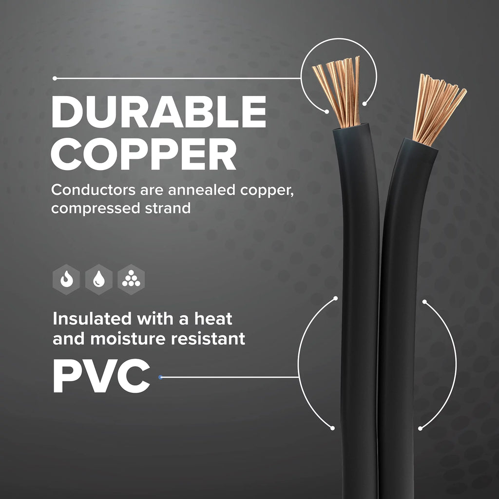 50 Feet 12 AWG Insulated Stranded Copper THHN THWN Wire Black P2130