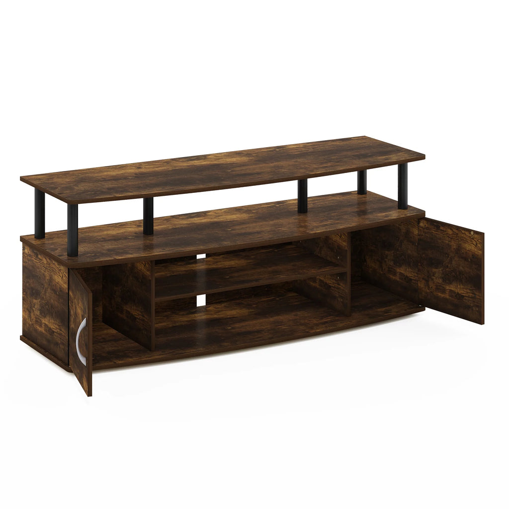 Amber Pine Black Entertainment Center W66020