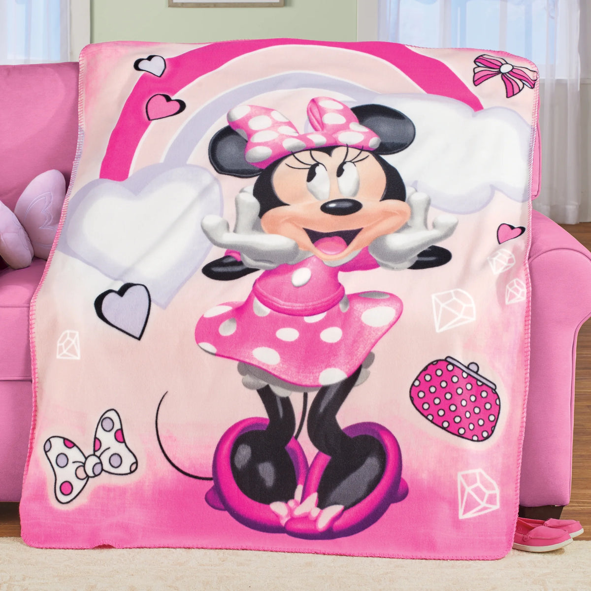Fleece Throw Blanket U7999