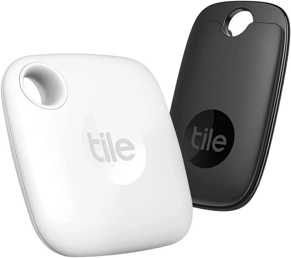 White & Black Bluetooth Tracker and Item Locator P5836