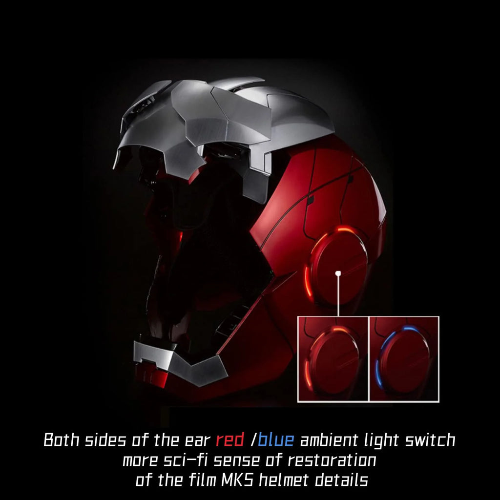 Iron Man Helmet Electronic Mask with Sounds & LED Eyes 1:1 Model D9058