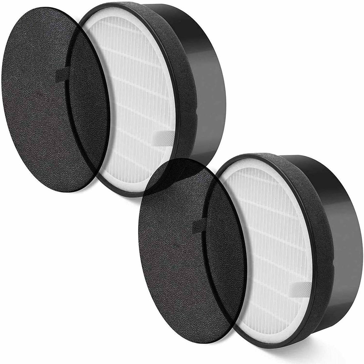 2 Pack True HEPA Activated Carbon Replacement Filter A468