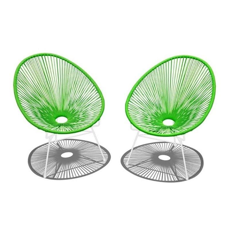 Lime Green Acapulco Lounge Chair D2692