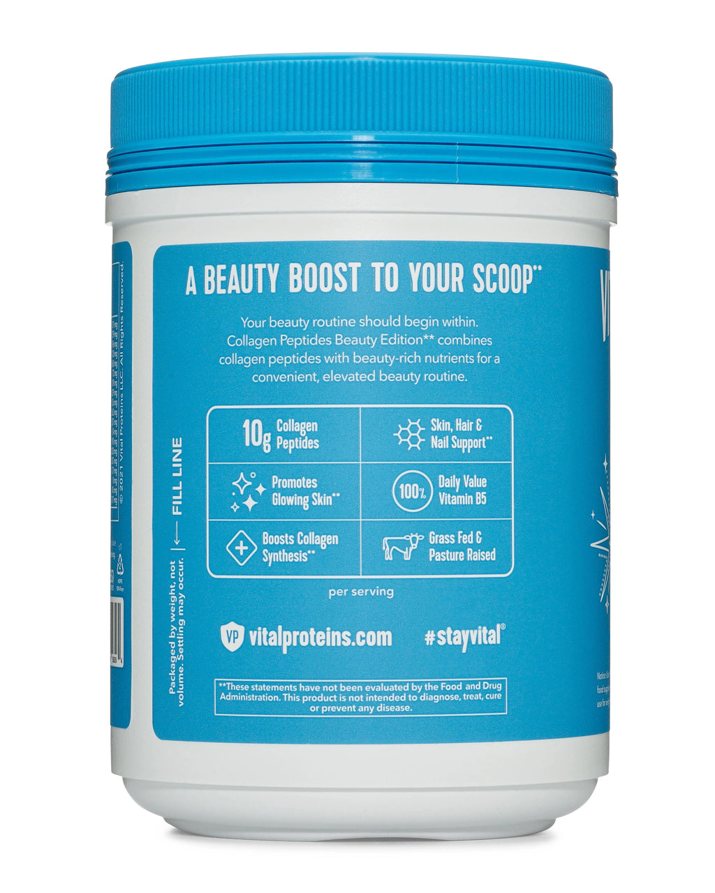 Collagen Peptides Supplement Powder, 7.37 oz L27380