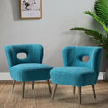 Sapphire Polyester Wingback Chair Q7776