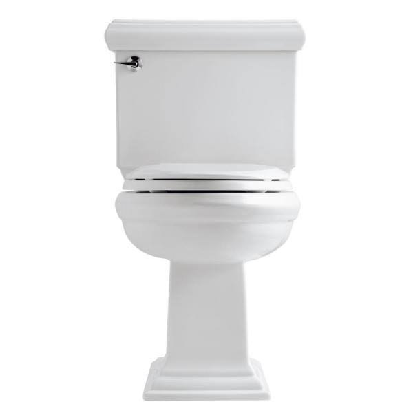 White 2-Piece 1.28 GPF Single Flush Elongated Toilet Y762