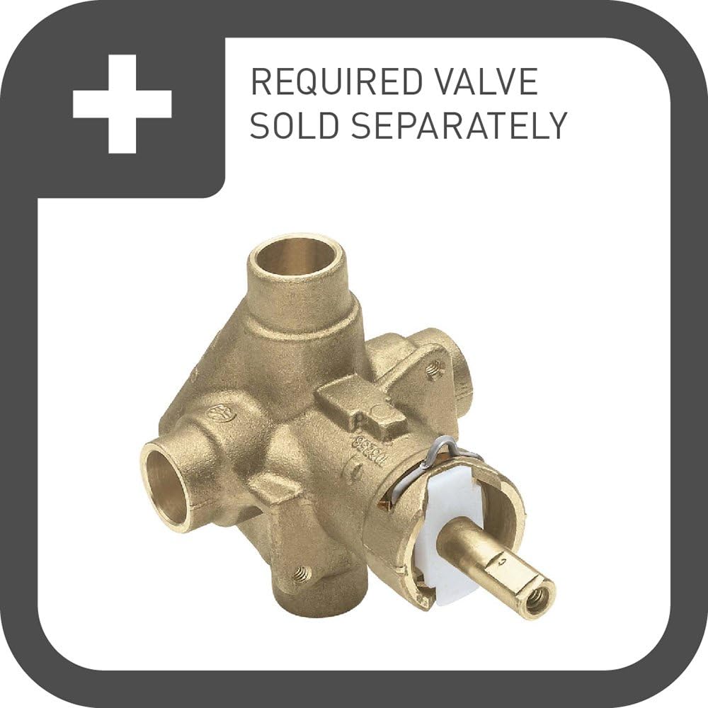 Brushed Nickel Tub and Shower Valve Trim Kit, Pack of 2 I923