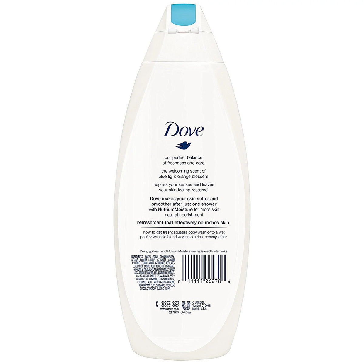 Blue Fig & Orange Blossom Body Wash 22 Fl Oz Pack of 3 Z649613