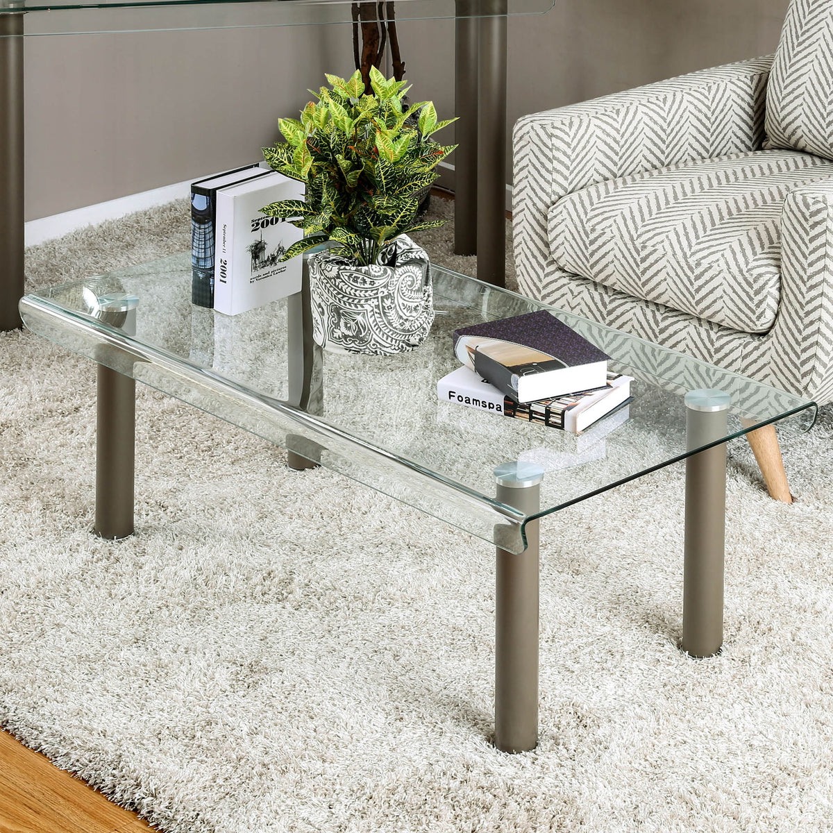 Glass Top Coffee Table N83686