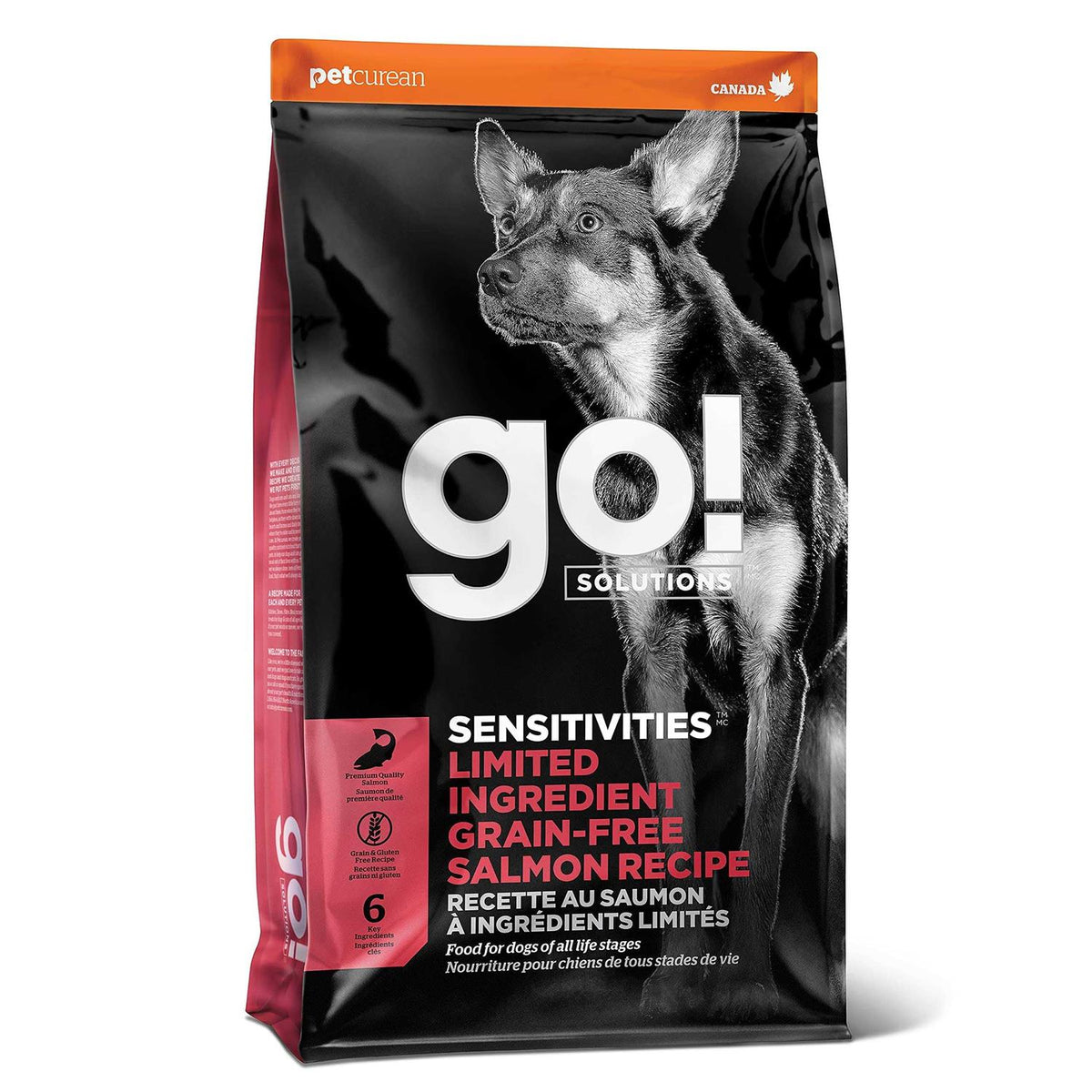 Grain Free Salmon Recipe Dry Dog Food B457787