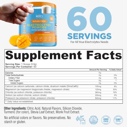 Electrolytes Powder with Potassium, Magnesium, Sodium, Calcium Q2403
