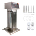 Stainless Steel Electric Sausage Stuffer 55LBS with 4 Stuffing Tubes J99452