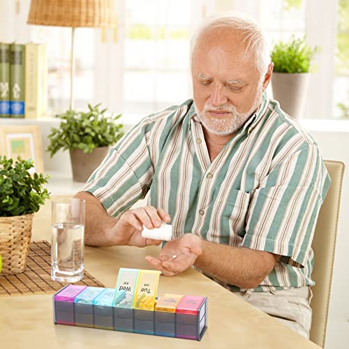 XL 7 Day Pill Organizer 2 Times a Day H985