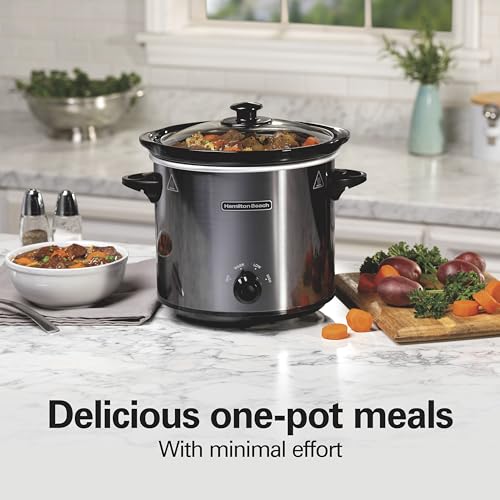 4 Quart Round Slow Cooker J869