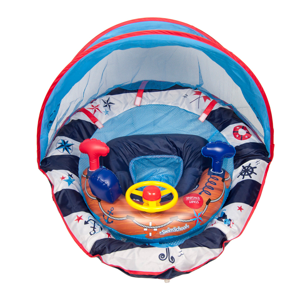 Baby Boat with Adjustable SunShade C22583