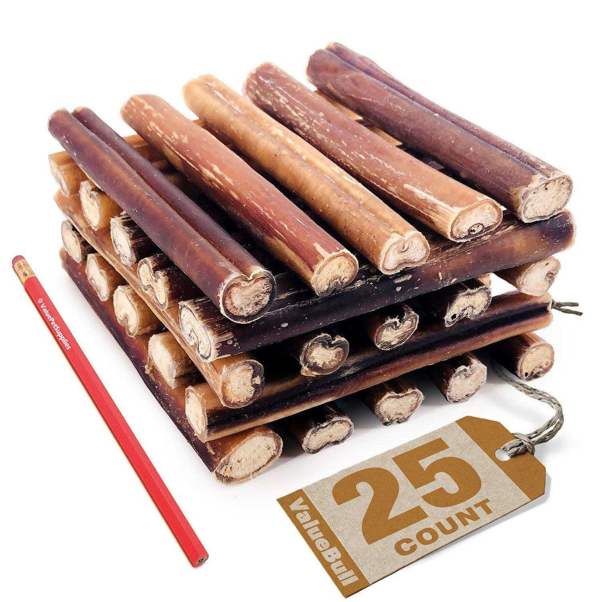 6 inch Bully Sticks for Dogs V289