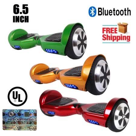 Red Bluetooth 6.5 inch Two Wheel Self Balancing Scooter Y82255