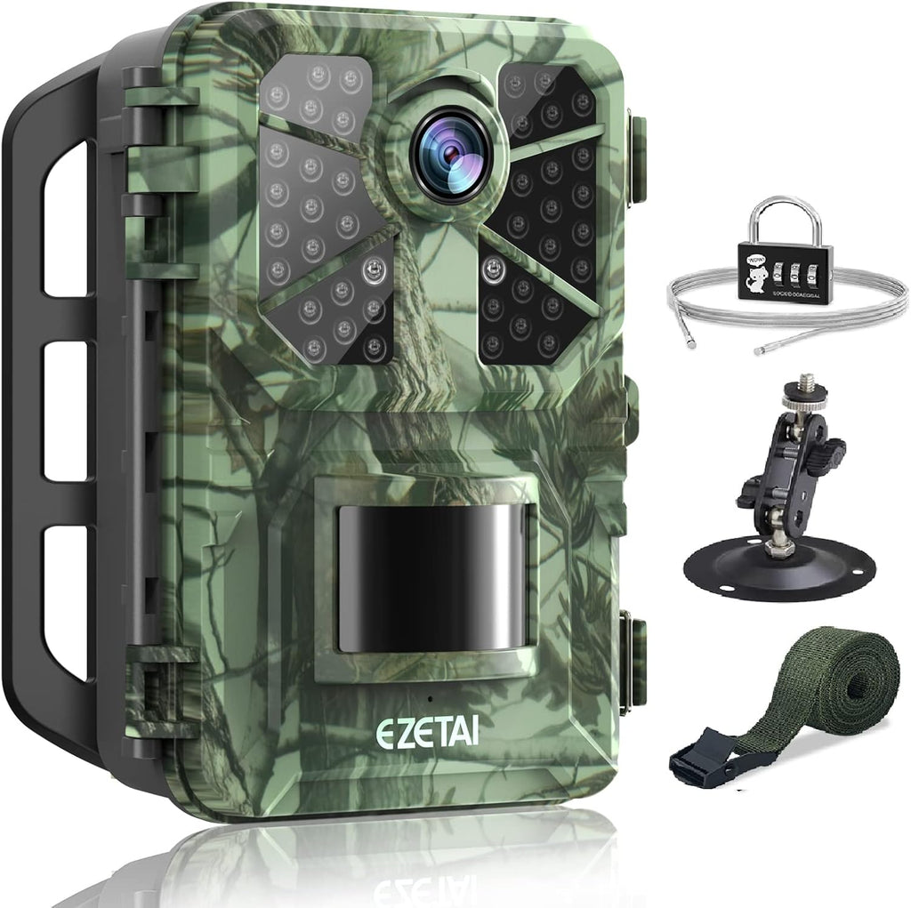 20MP Wireless Trail Camera with 940nm No Glow Night Vision Motion Activated IP66 Waterproof Hunting Camera Q291