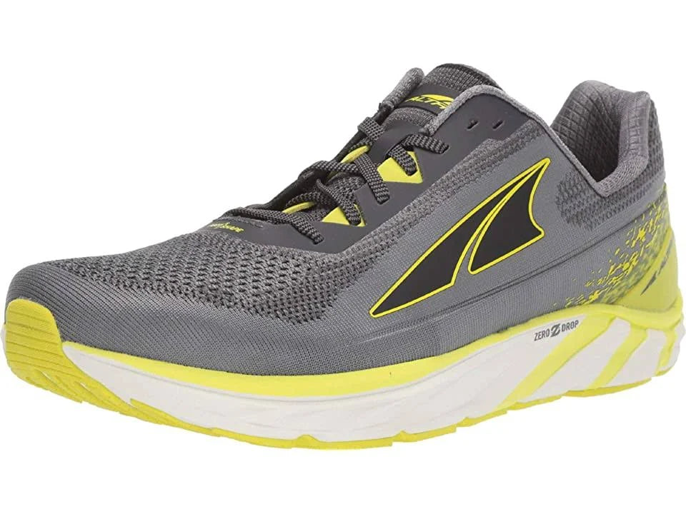 Men's Torin 4 Plush 15 Gray Lime Running Shoes D21058