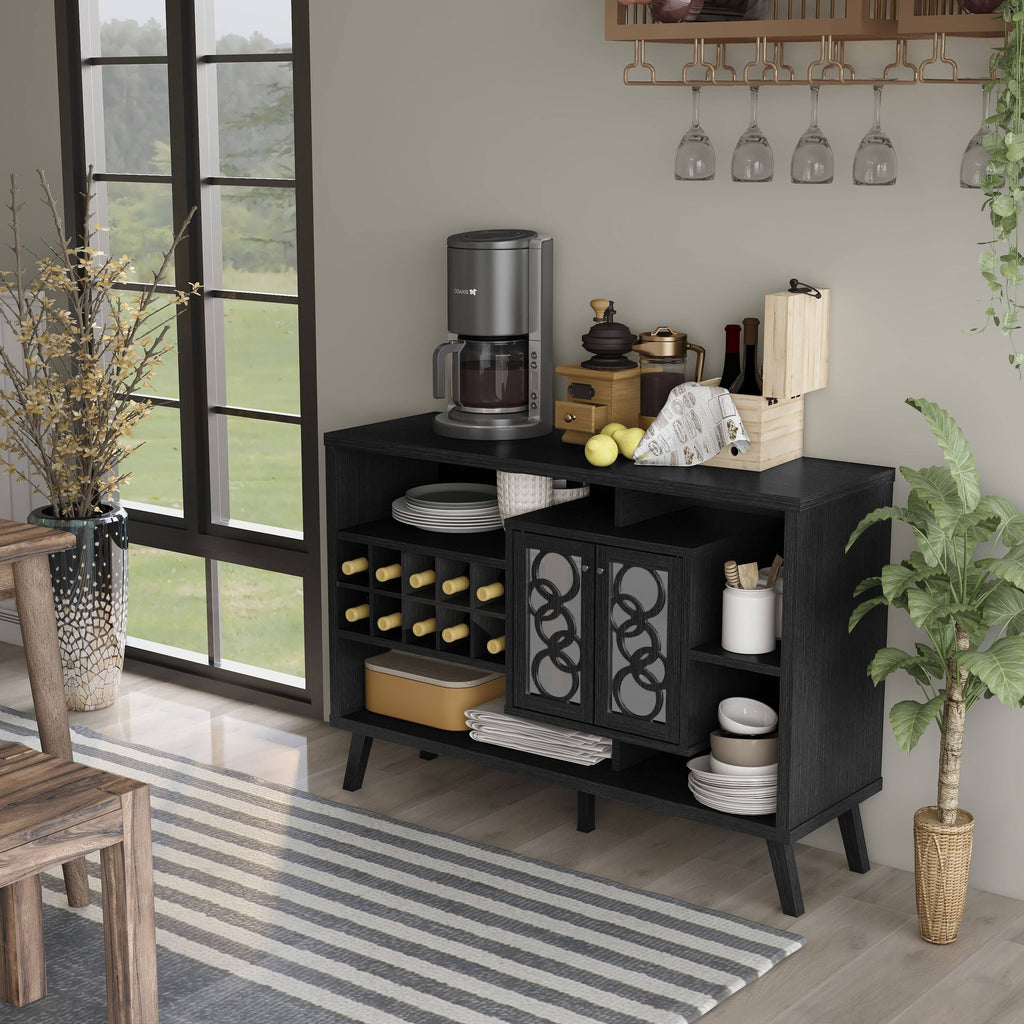 Brown 47-Inch Buffet Server R814