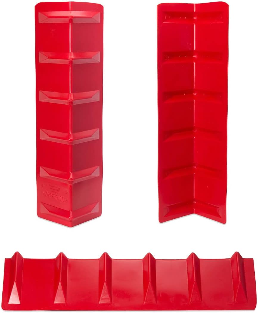Cargo Load Corner Edge Protector and Truck Tie-Down Strap Guard Bumper Cushion, 8 x 8 x 36, 4 Pack Q481483