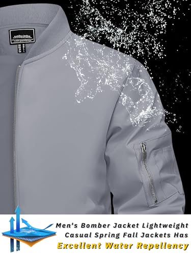 Lightweight Bomber Jacket with Pocket C79581